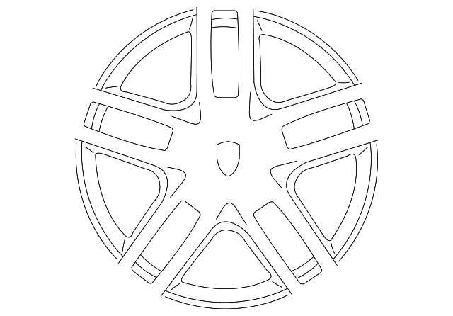 958-362-146-20-88Z Деталь WHEEL, ALLOY