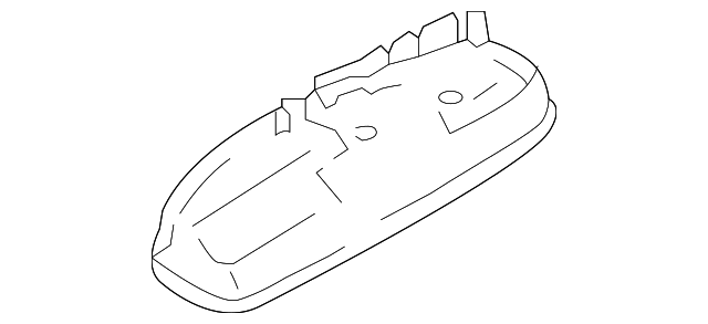 BE8Z-13776-A Деталь DOME LAMP