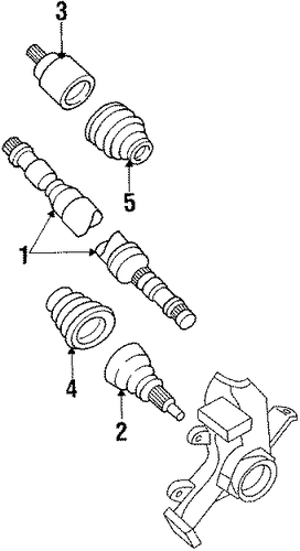 Tempo DRIVE AXLES