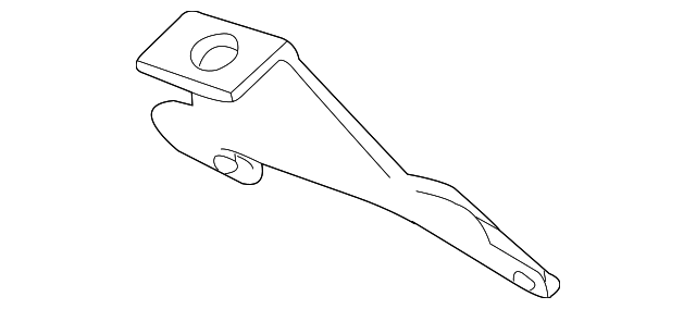 C2S17223 Деталь ENGINE COVER REAR BRACKET