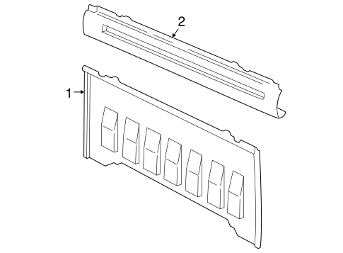 K3500 Pickup BACK PANEL 2