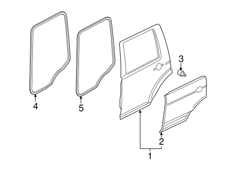 LR4 DOOR & COMPONENTS 2