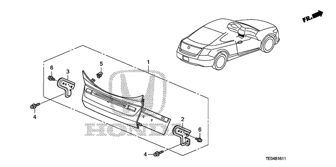 Electrical/Exhaust/Heater/Fuel/Audio Unit (Navigation) for 2010 Honda ACCORD COUPE #1