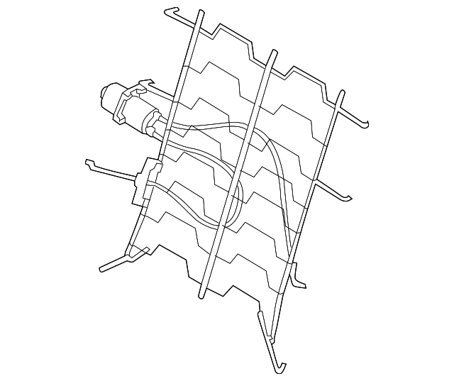 31435162 Деталь LUMBAR SUPPORT, RIGHT