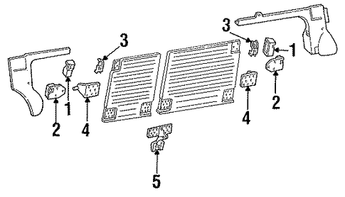 Grand Am SEAT COMPONENTS