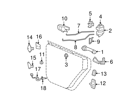 Wrangler LOCK & HARDWARE 4