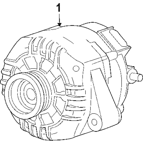 Electrical/Alternator for 2006 Chevrolet Malibu #3