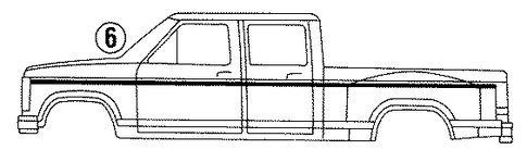 F-350 STRIPE TAPE 4