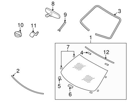 Reveal Moldings for 2014 Infiniti Q60 #0