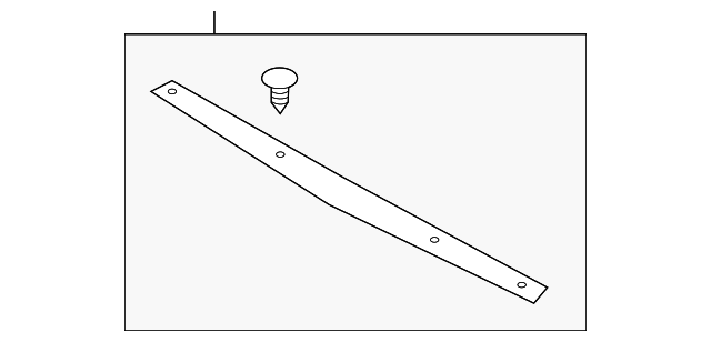 DA5Z-8327-B Деталь AIR DEFLECTOR