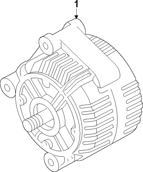 Alternator for 2014 BMW 320i #1