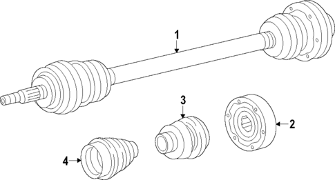 Drive Axles for 2017 Porsche 911 #0