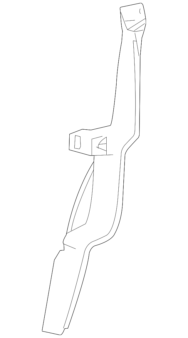 22726534 Деталь LOWER PANEL, LEFT