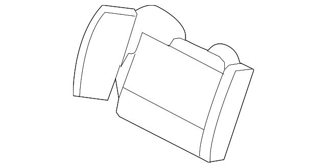 C2P13547 Деталь LUMBAR SUPPORT, RIGHT
