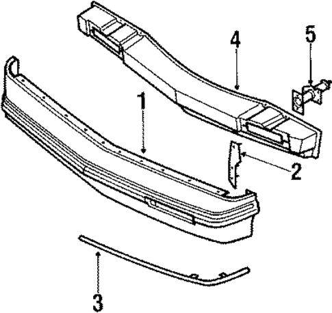 Firenza BUMPER & COMPONENTS - FRONT