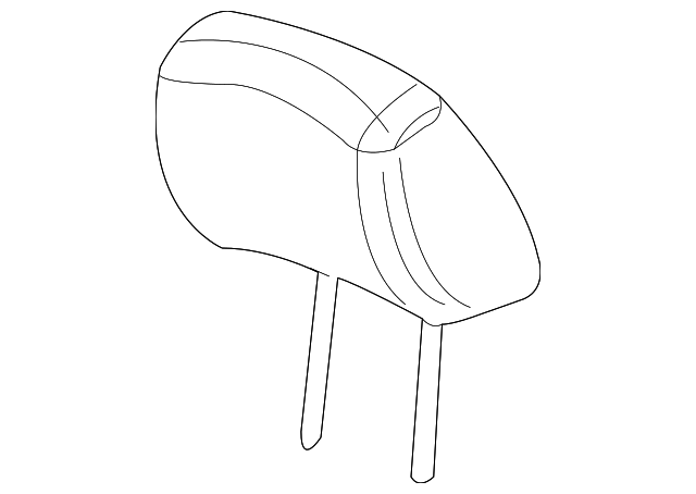 19121523 HEADREST, LEFT