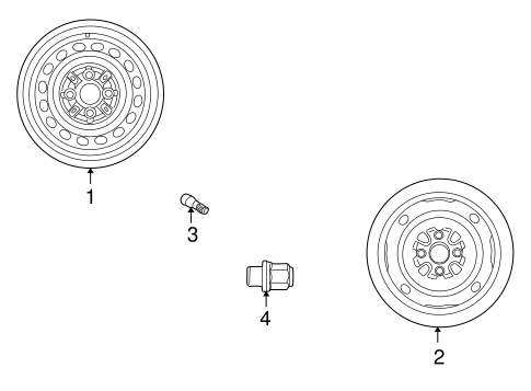 FRONT SUSPENSION/WHEELS for 2005 Scion xA #1