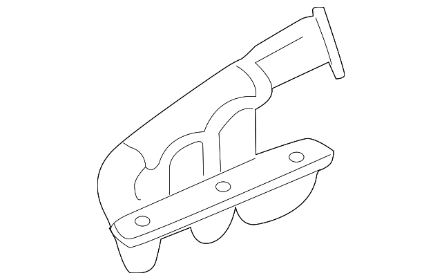 997-111-102-02 Деталь EXHAUST MANIFOLD, RIGHT