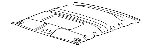 3W4Z5451916RAA Деталь HEADLINER