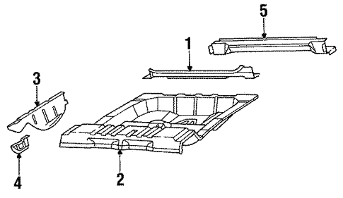 Rear Body for 1992 Buick Commercial Chassis #0