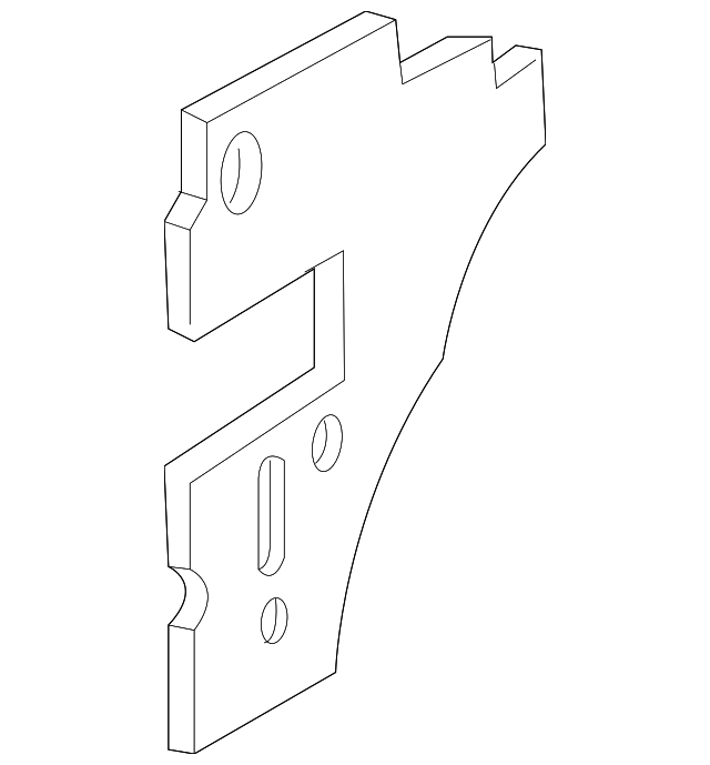 92046734 Деталь INSULATOR, RIGHT