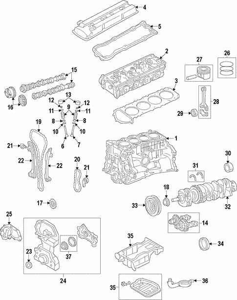 Engine/Oil Pan for 2011 Nissan Altima #2