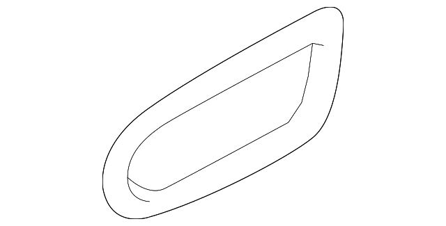 32007651 Деталь HANDLE BEZEL, RIGHT