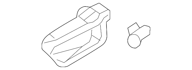 32007649 Деталь HANDLE, INSIDE, RIGHT