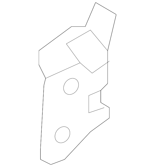 32011329 Деталь UPPER HINGE, RIGHT