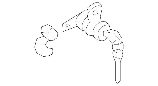 32007549 Деталь LOCK CYLINDER