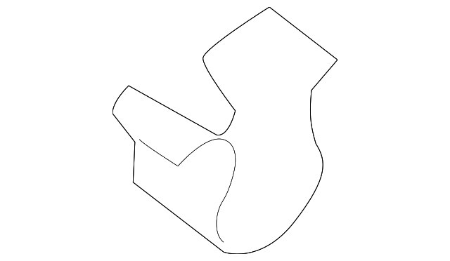 999-507-479-01 QTR TRIM PANEL UPPER RETAINER, LEFT
