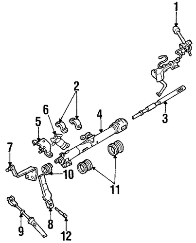 Windstar SHAFT & INTERNAL COMPONENTS