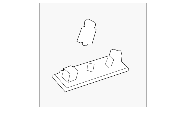 CV6Z-5851748-AB Деталь TRIM PANEL, RIGHT