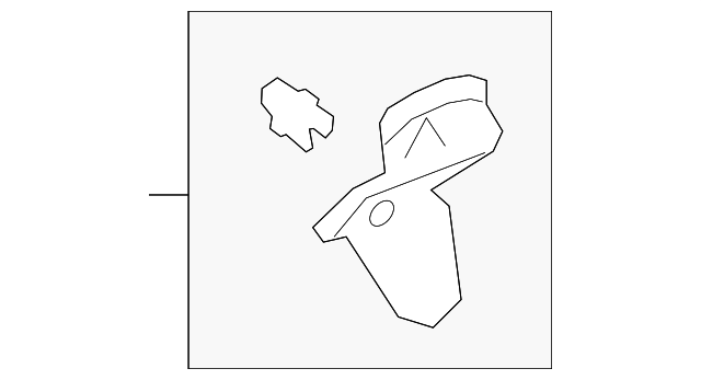 CV6Z-5852019-AB Деталь PILLAR TRIM, LEFT