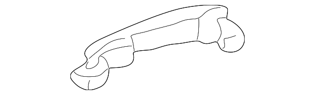 88971453 Деталь HANDLE, OUTSIDE, LEFT