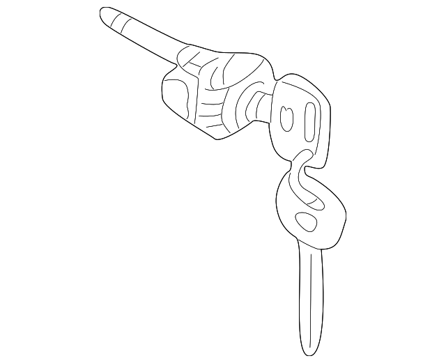 88969896 Деталь CYL & KEYS, RIGHT