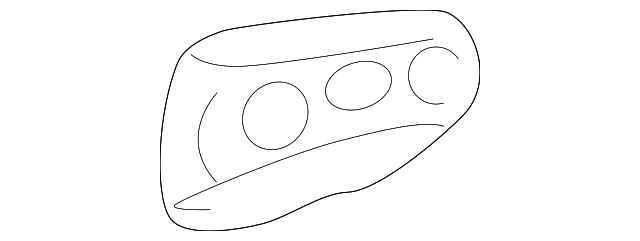 88969864 Деталь HANDLE, OUTSIDE COVER, LEFT