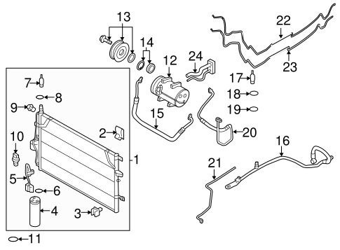 XC90 TRANS OIL COOLER