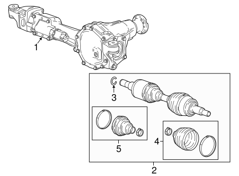 Canyon AXLE & DIFFERENTIAL