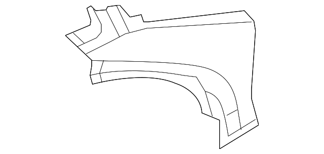 31213526 Деталь PILLAR REINF, LEFT