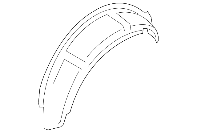 31290709 Деталь OUTER WHEELHOUSE, RIGHT
