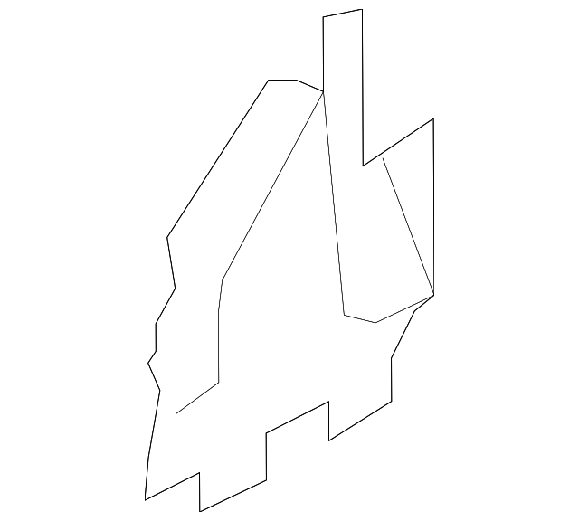 31214490 Деталь OUTER REINF, LEFT