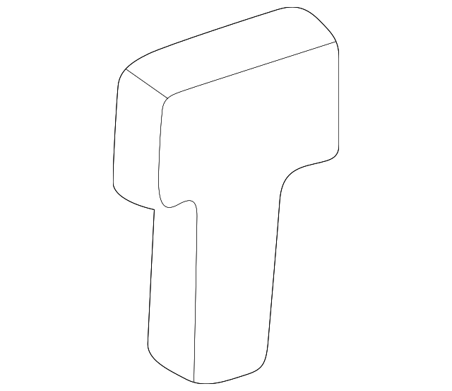 XR3Z7631612AAA Деталь QTR TRIM PANEL CLIP, RIGHT