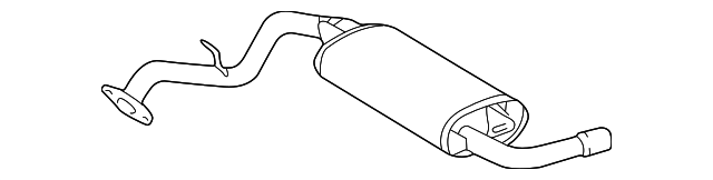 88969132 Деталь MUFFLER & PIPE