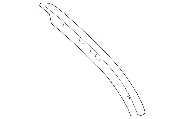 F6DZ-54255A63-A Деталь REVEAL MOLDING, LEFT