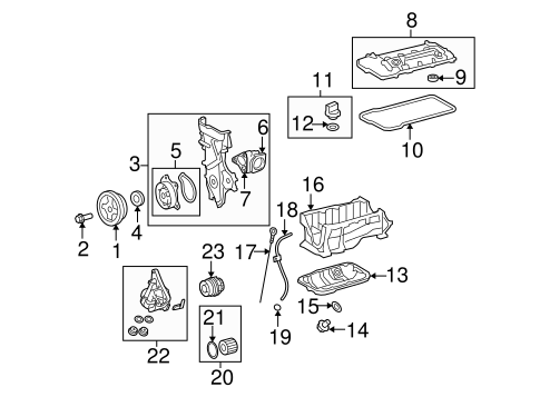 Vibe ENGINE PARTS