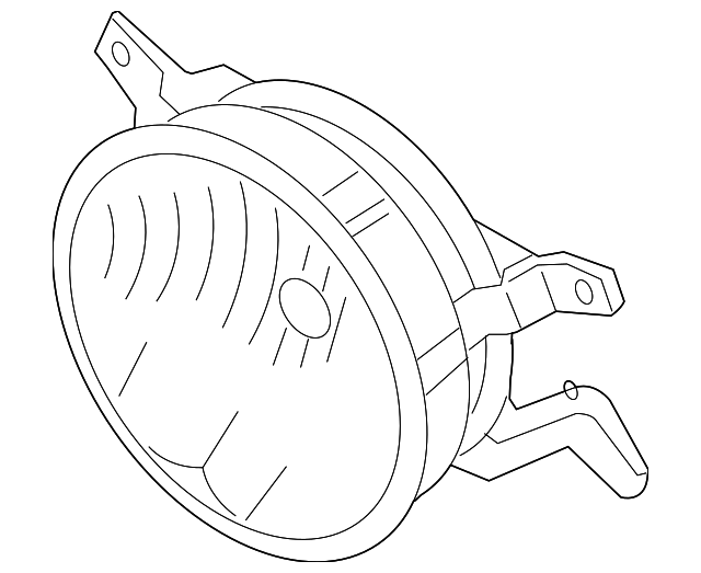 9R3Z-15200-A Деталь FOG LAMP ASSY, RIGHT