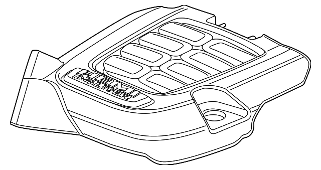 4627495AB Деталь ENGINE COVER