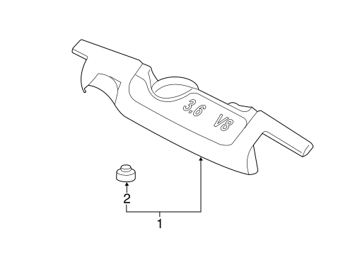 Cayenne ENGINE APPEARANCE COVER