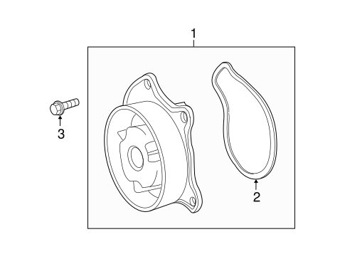 COOLING SYSTEM/WATER PUMP for 2013 Scion xD #1